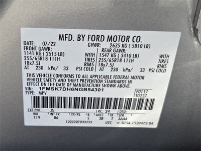 2022 Ford Explorer XLT