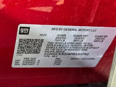 2023 Chevrolet Suburban RST