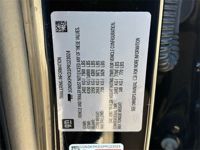 2023 Chevrolet Tahoe Z71