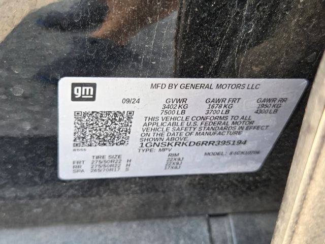 2024 Chevrolet Tahoe RST