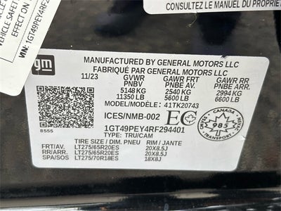 2024 GMC Sierra 2500HD AT4