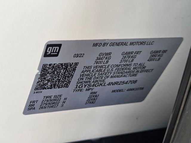 2022 Cadillac Escalade Sport Platinum