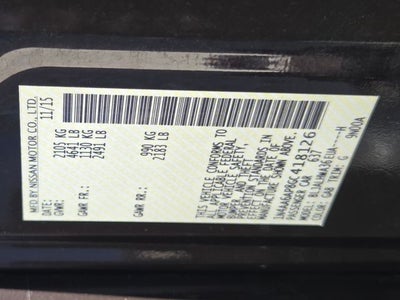 2016 Nissan Maxima Platinum