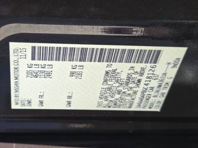 2016 Nissan Maxima Platinum