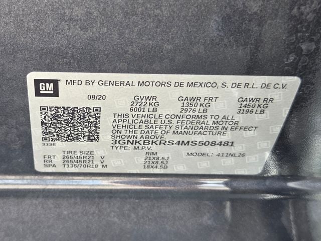 2021 Chevrolet Blazer RS