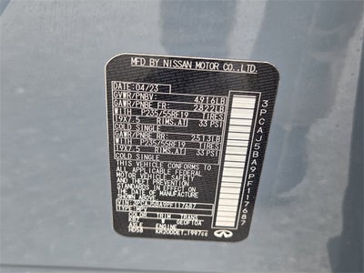 2023 INFINITI QX50 LUXE FWD