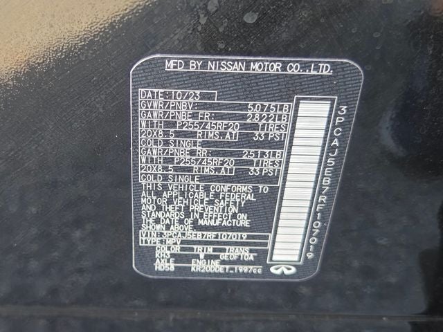 2024 INFINITI QX50 SENSORY AWD