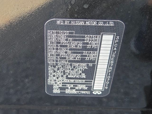 2024 INFINITI QX50 SENSORY AWD