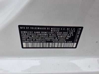 2025 Volkswagen Jetta 1.5T Sport