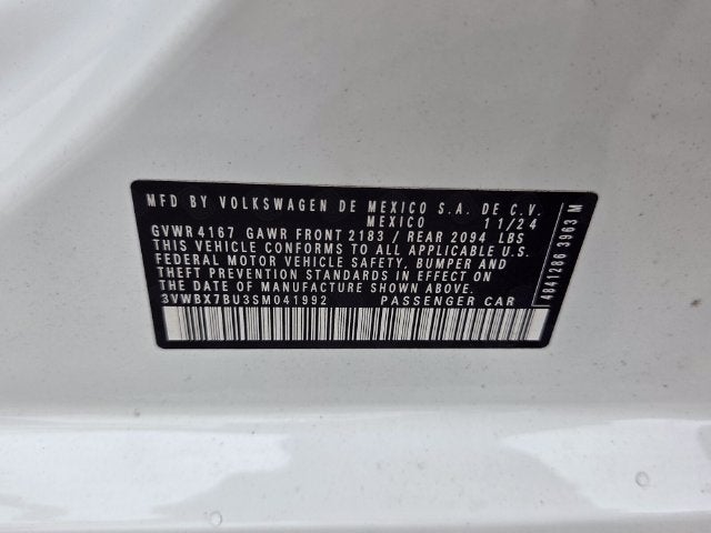 2025 Volkswagen Jetta 1.5T Sport