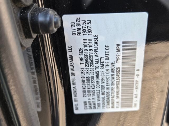 2020 Honda Odyssey Elite