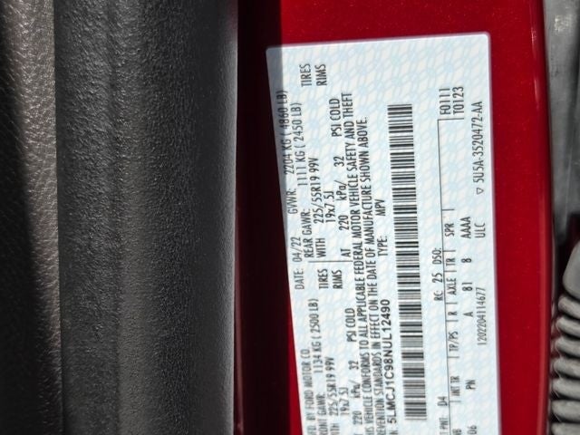 2022 Lincoln Corsair Standard