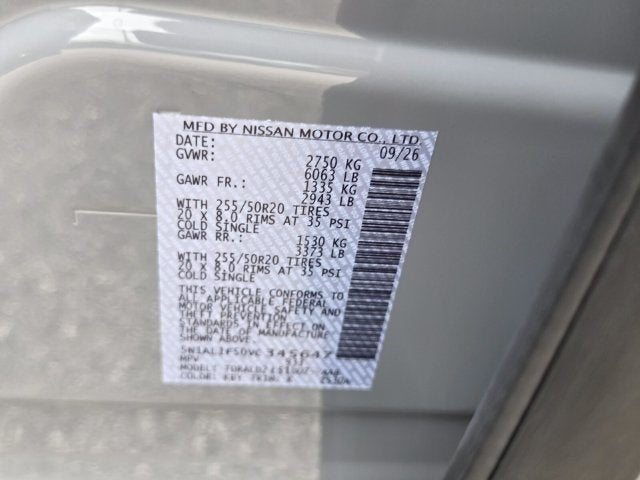 2027 INFINITI QX60 Luxe FWD