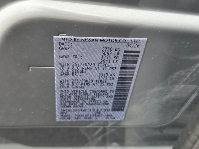 2027 INFINITI QX60 Luxe FWD