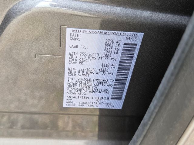 2027 INFINITI QX60 Luxe FWD