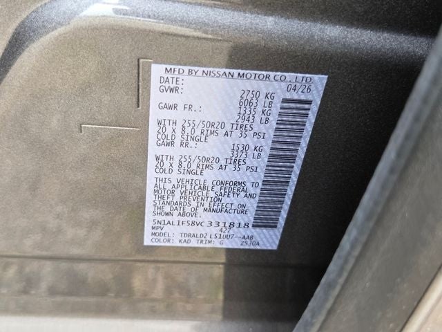 2027 INFINITI QX60 Luxe FWD