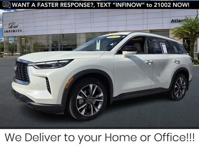 2025 INFINITI QX60 LUXE