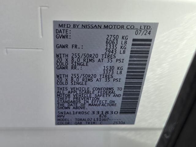 2025 INFINITI QX60 LUXE