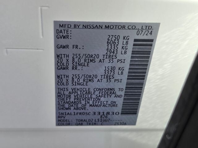 2025 INFINITI QX60 LUXE