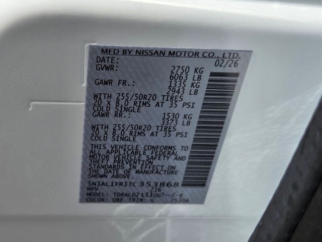 2026 INFINITI QX60 Luxe FWD