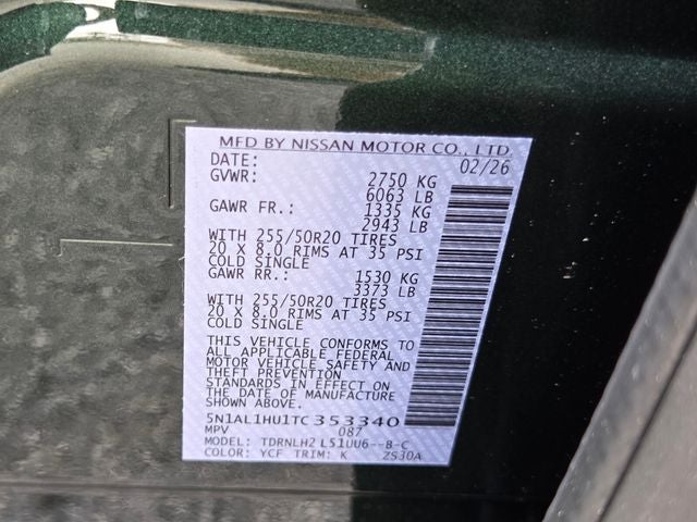 2026 INFINITI QX60 Autograph AWD