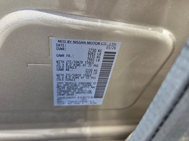 2026 INFINITI QX60 Autograph AWD