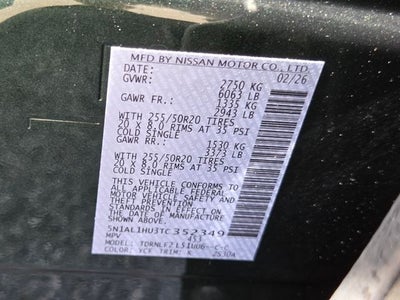 2026 INFINITI QX60 Autograph AWD