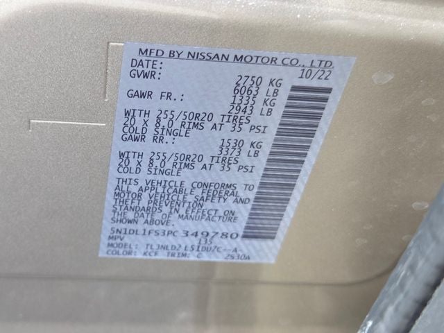 2023 INFINITI QX60 LUXE AWD