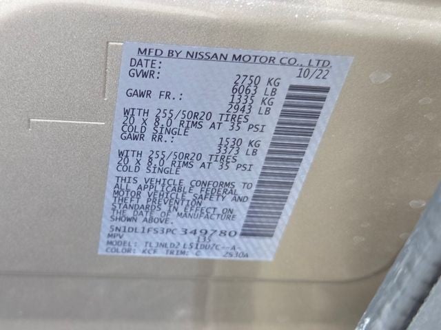 2023 INFINITI QX60 LUXE AWD