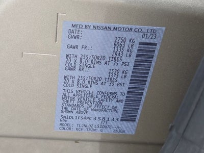 2023 INFINITI QX60 LUXE AWD