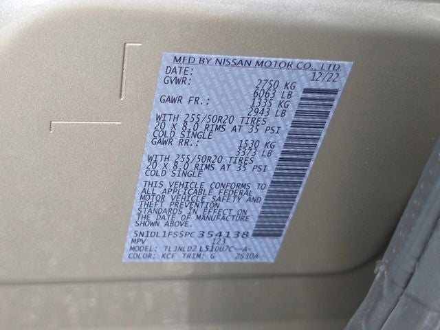 2023 INFINITI QX60 LUXE AWD