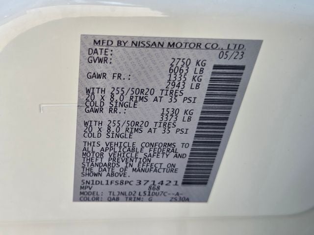 2023 INFINITI QX60 LUXE AWD