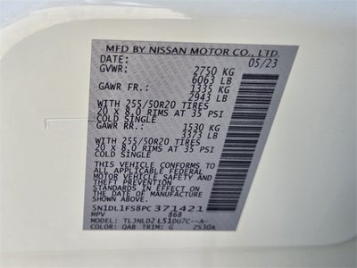 2023 INFINITI QX60 LUXE AWD