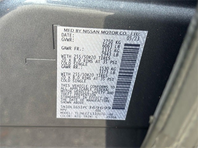 2023 INFINITI QX60 SENSORY AWD