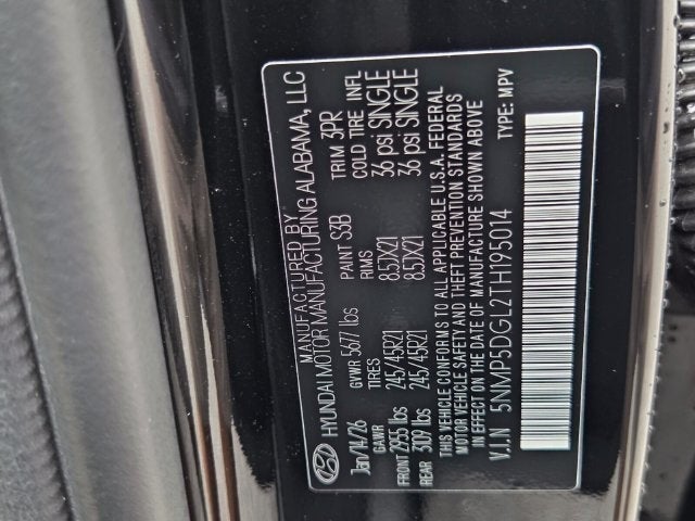 2026 Hyundai Santa Fe Calligraphy