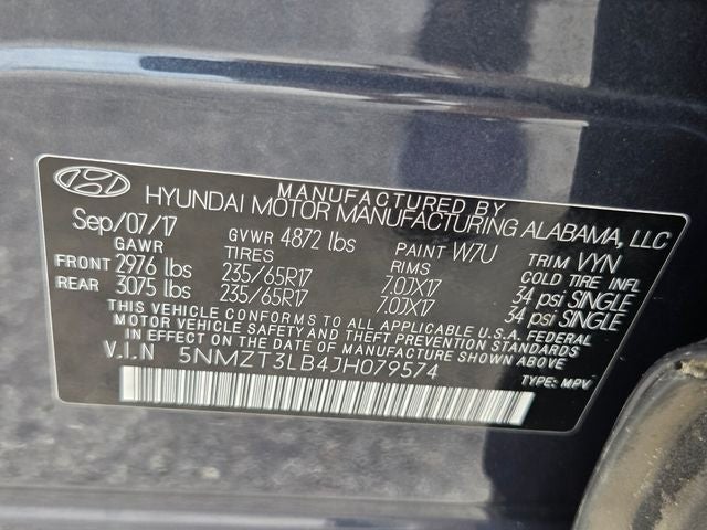 2018 Hyundai Santa Fe Sport 2.4 Base