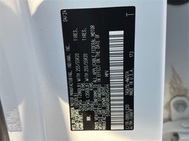 2024 Toyota Grand Highlander Limited