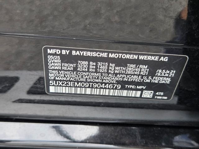 2026 BMW X7 xDrive40i