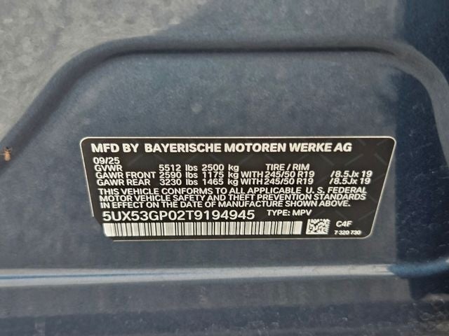 2026 BMW X3 30 xDrive