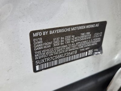 2019 BMW X3 sDrive30i