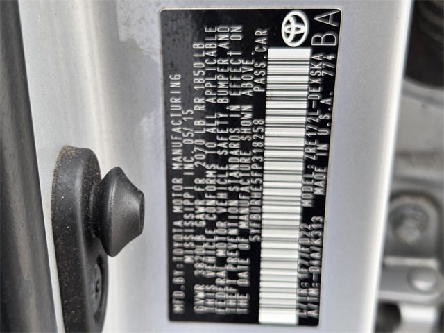 2015 Toyota Corolla Base