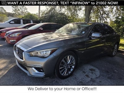 2018 INFINITI Q50 LUXE