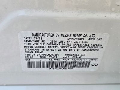 2020 INFINITI Q50 LUXE