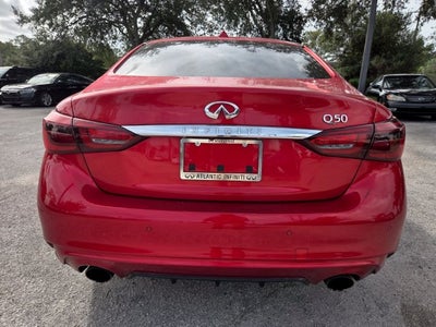 2021 INFINITI Q50 LUXE