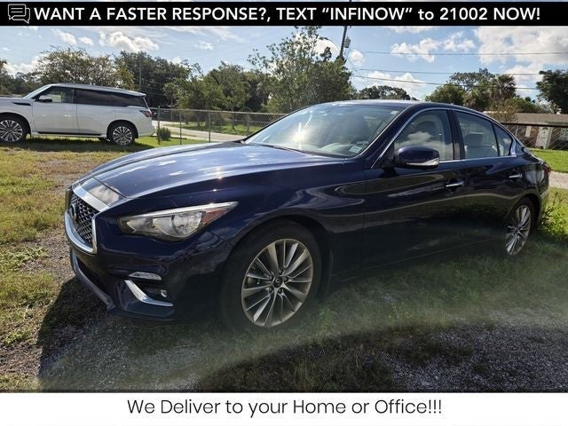 2023 INFINITI Q50 LUXE RWD