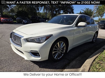 2023 INFINITI Q50 LUXE RWD
