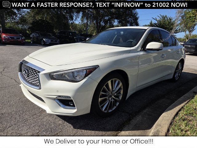 2023 INFINITI Q50 LUXE RWD