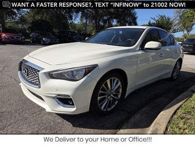 2023 INFINITI Q50 LUXE RWD
