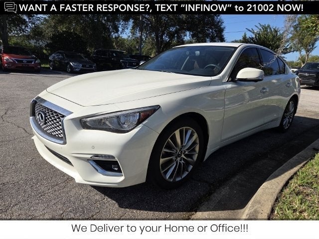 2023 INFINITI Q50 LUXE RWD
