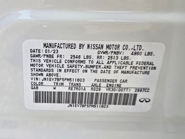 2023 INFINITI Q50 LUXE RWD